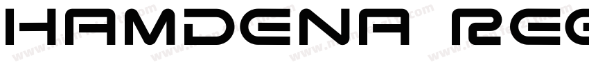 HAMDENA Regular字体转换